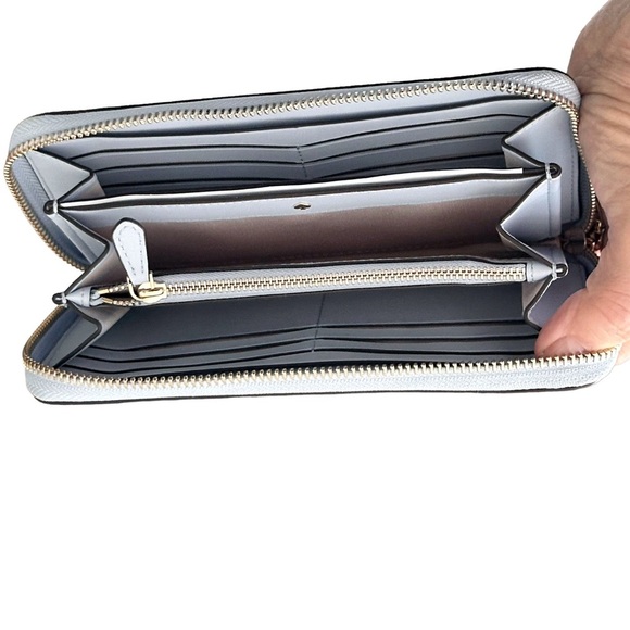 Kate Spade New York BunBun Bunny Zip Around Continental Wallet NWT - Picture 9 of 11